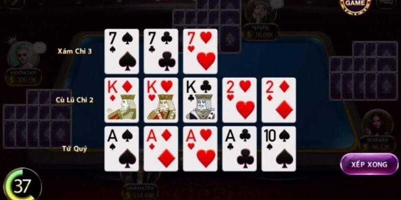 Game bài mậu binh sẽ dùng bộ bài Tây 52 lá Game bài mậu binh sẽ dùng bộ bài Tây 52 lá